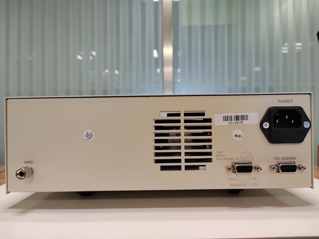 Высоковольтный изоляционный тестер с разрешением тока 1uA Hi Pot Meter с интерфейсом I/O